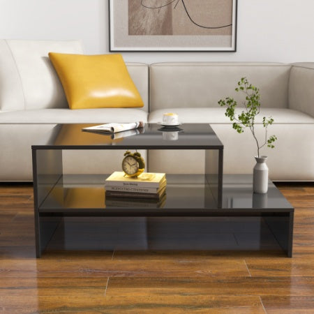 Coffee Table With Unique Architectural Shape CJDropshipping