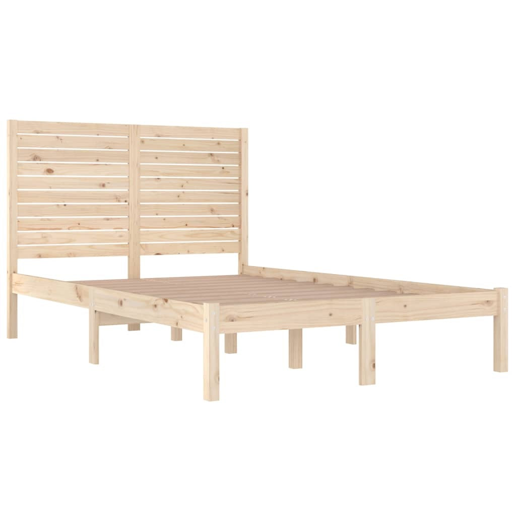 solid wood bed 120x190 cm