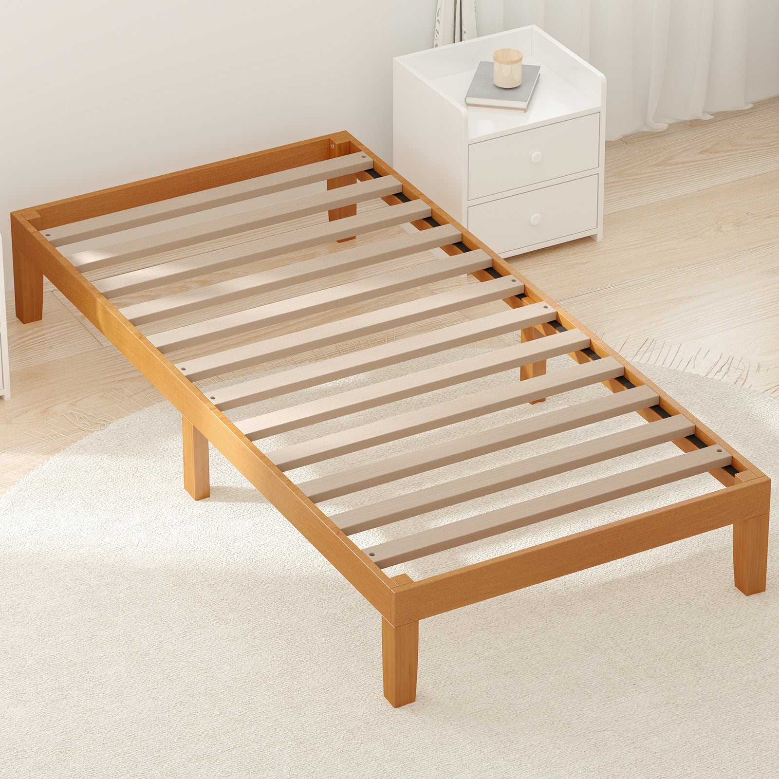 Full-size Wooden Bed Frame