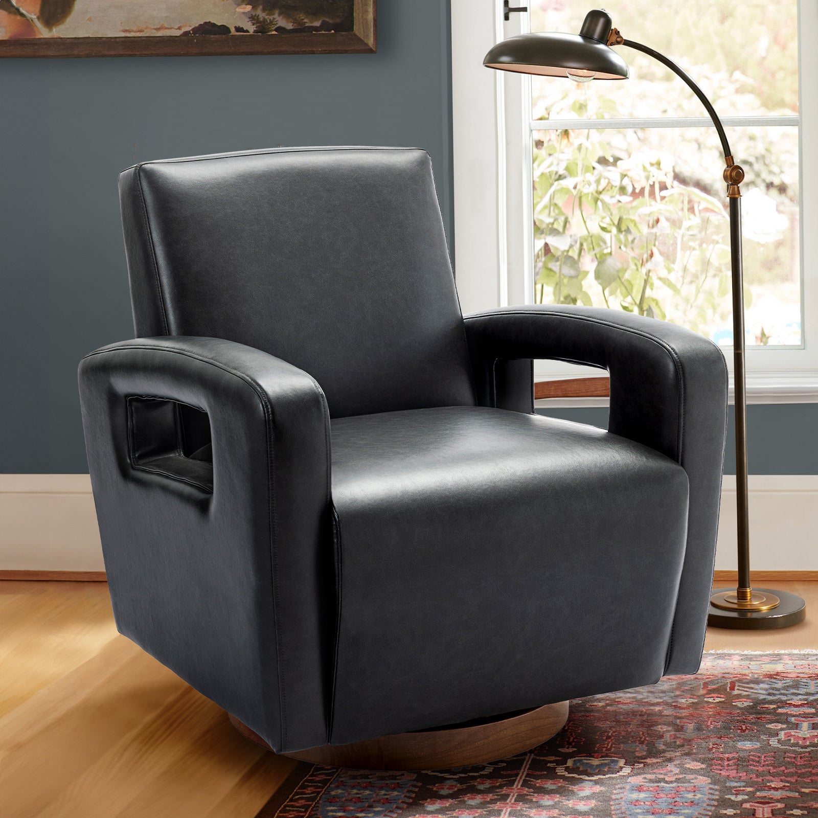 Rotating Decorative Chair In The Living Room