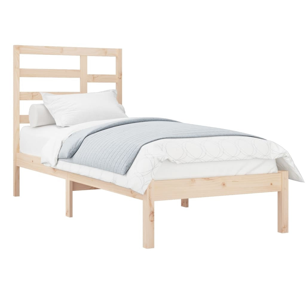 solid wood bed 90x200 cm