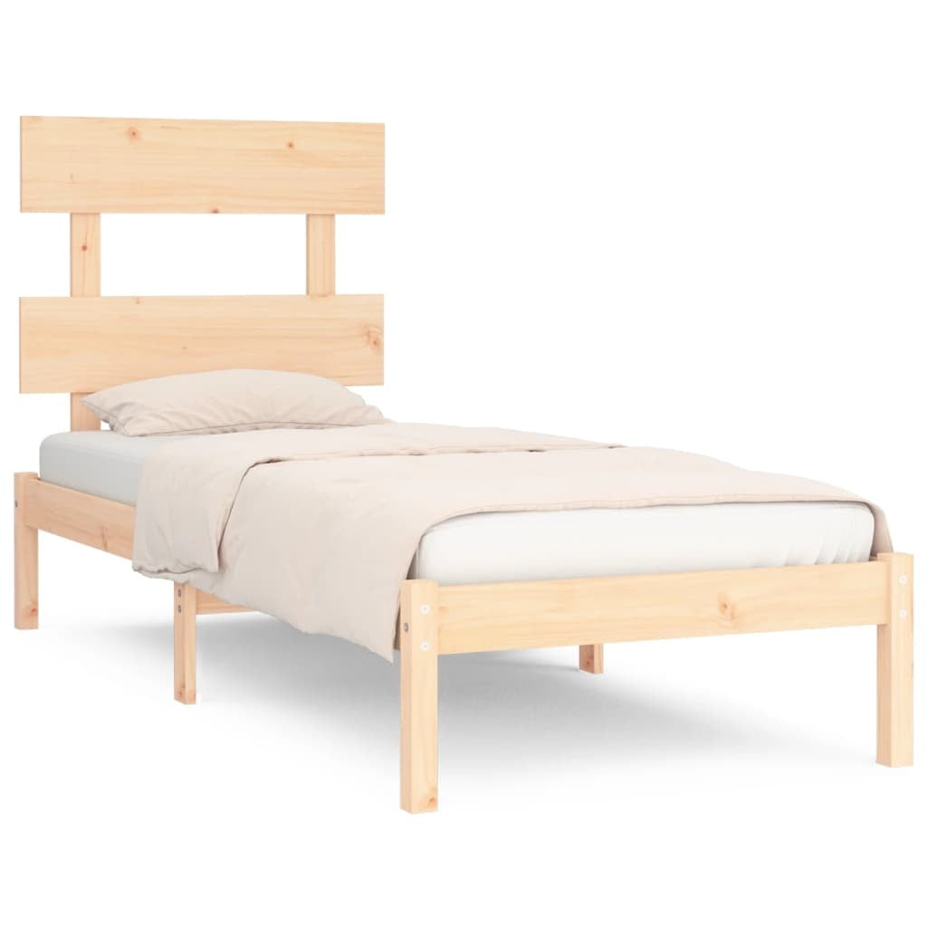 solid wood bed 90x200 cm