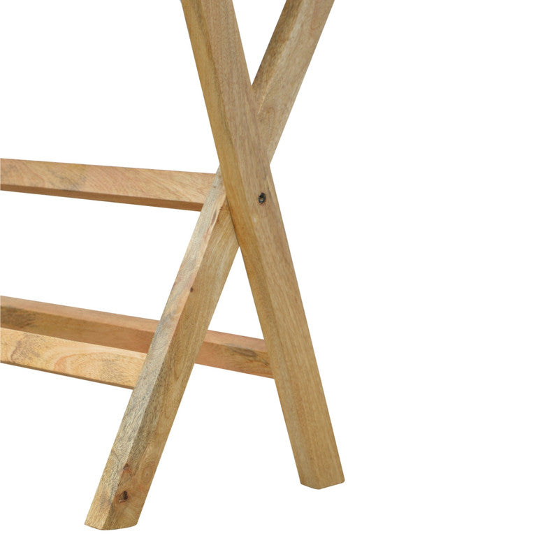 Butler Style Writing Desk with Foldable Legs Jade Epimetheus