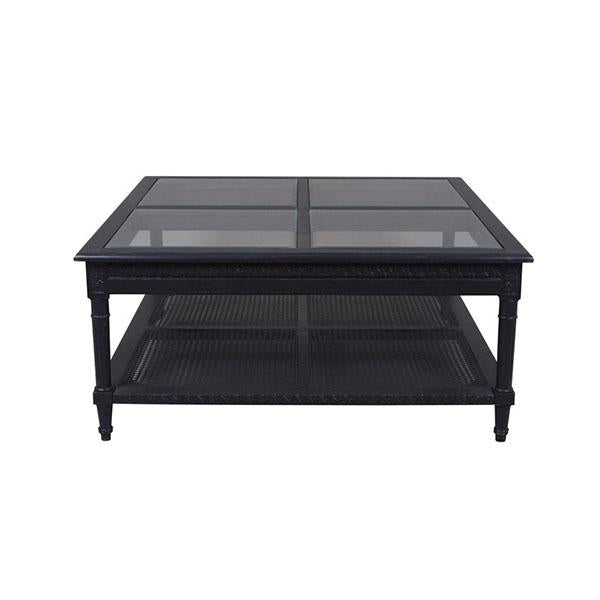 Polo Square Coffee Table Black Amethyst Hera