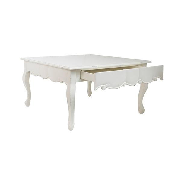 Sweet Pea Off White Coffee Table Amethyst Hera