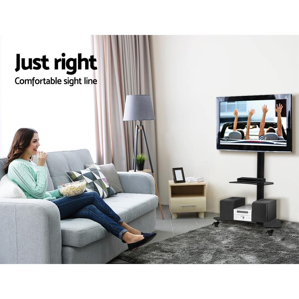 Artiss Mobile TV Stand for 32"-70" TVs Mount Bracket Portable Solid Ozdingo