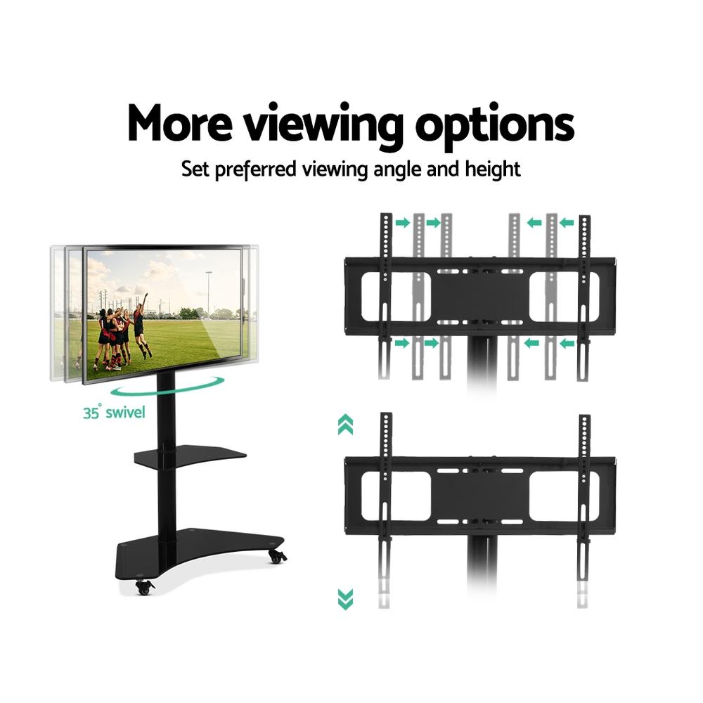 Artiss Mobile TV Stand for 32"-70" TVs Mount Bracket Portable Solid Ozdingo