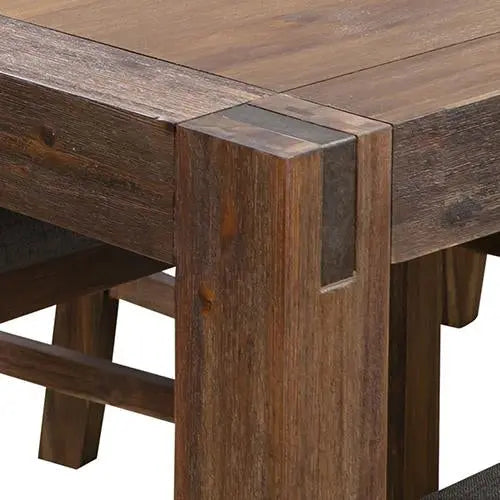Dining Table 210cm Large Size with Solid Acacia  Wooden Base in Ultramarine Dione