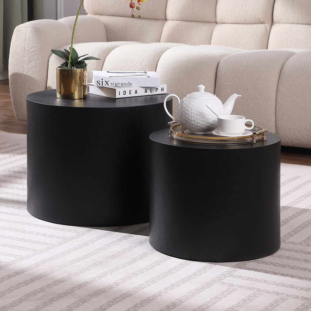 MDF with ash/oak/walnut veneer side table/coffee table/end