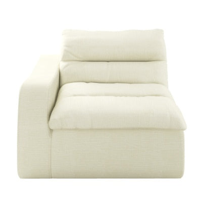 Lazy Floor Sofa, Modern Floor Lounge Chair With Left Arm, Comfortable Beanbag Sofa, Suitable For Living Room Bedroom Office