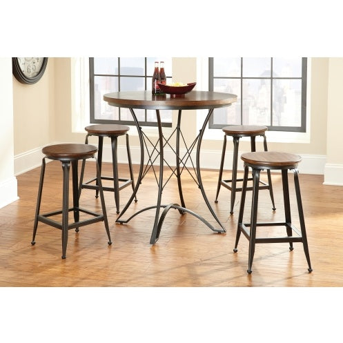 Adele - Counter Stool Dark Brown