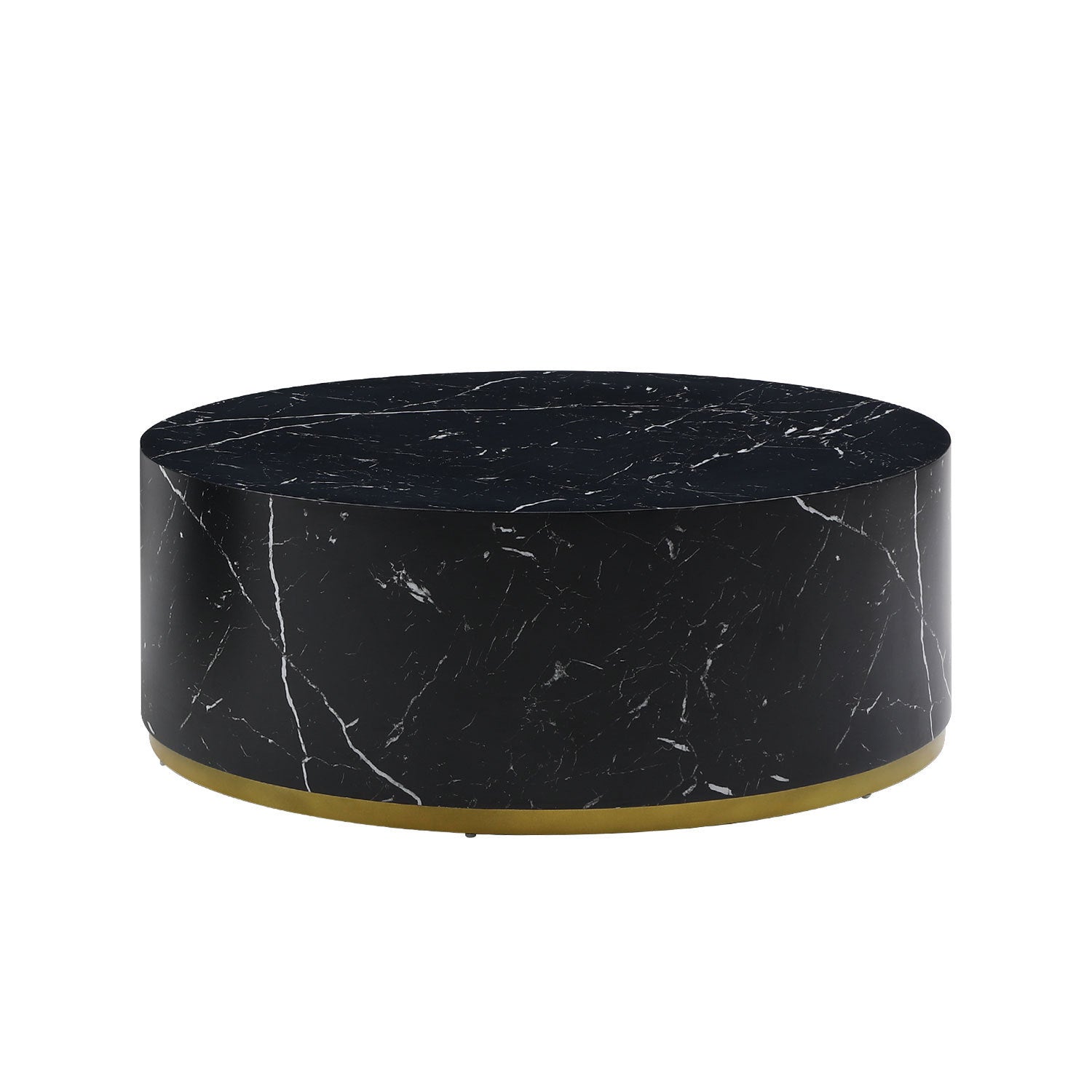 Modern Faux Marble Coffee Tables for Living Room, 35.43inch Accent Tea Olive Phaedra