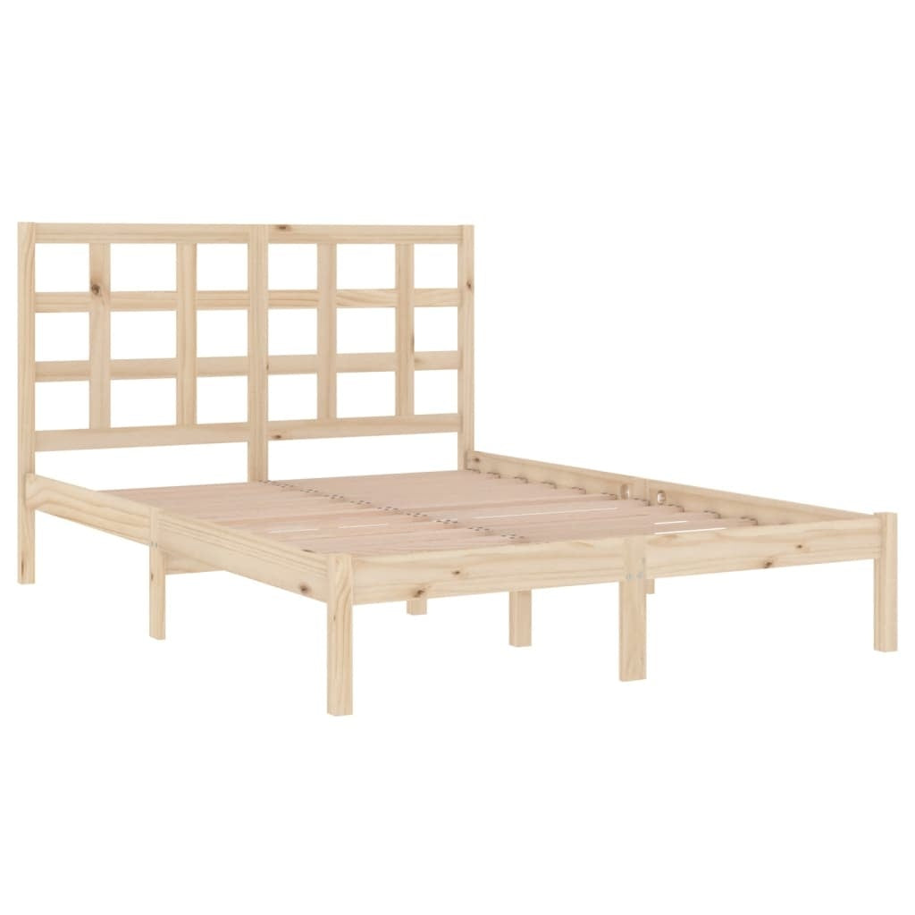 solid wood bed 120x190 cm
