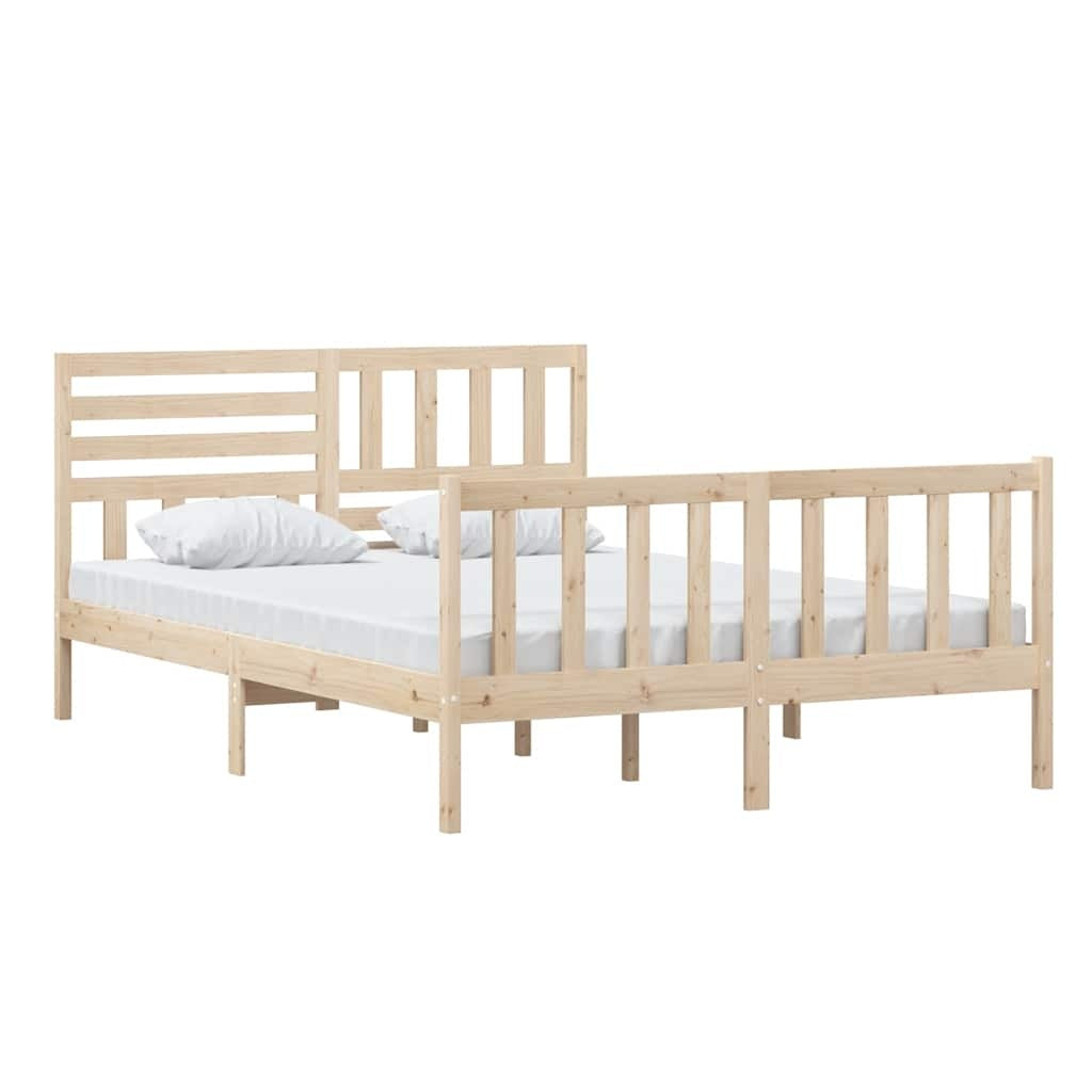 solid wood bed 140x200 cm