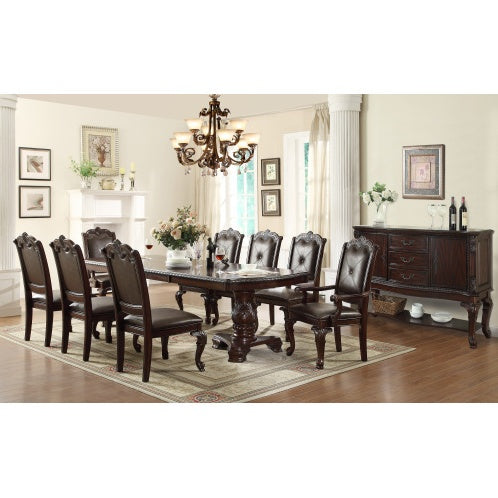 Kiera - Side Chair Set Of 2- Brown
