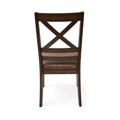 Dining Chairs Set Of 2, Brown CJDropshipping