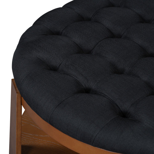 Round Footstool Coffee Table CJDropshipping