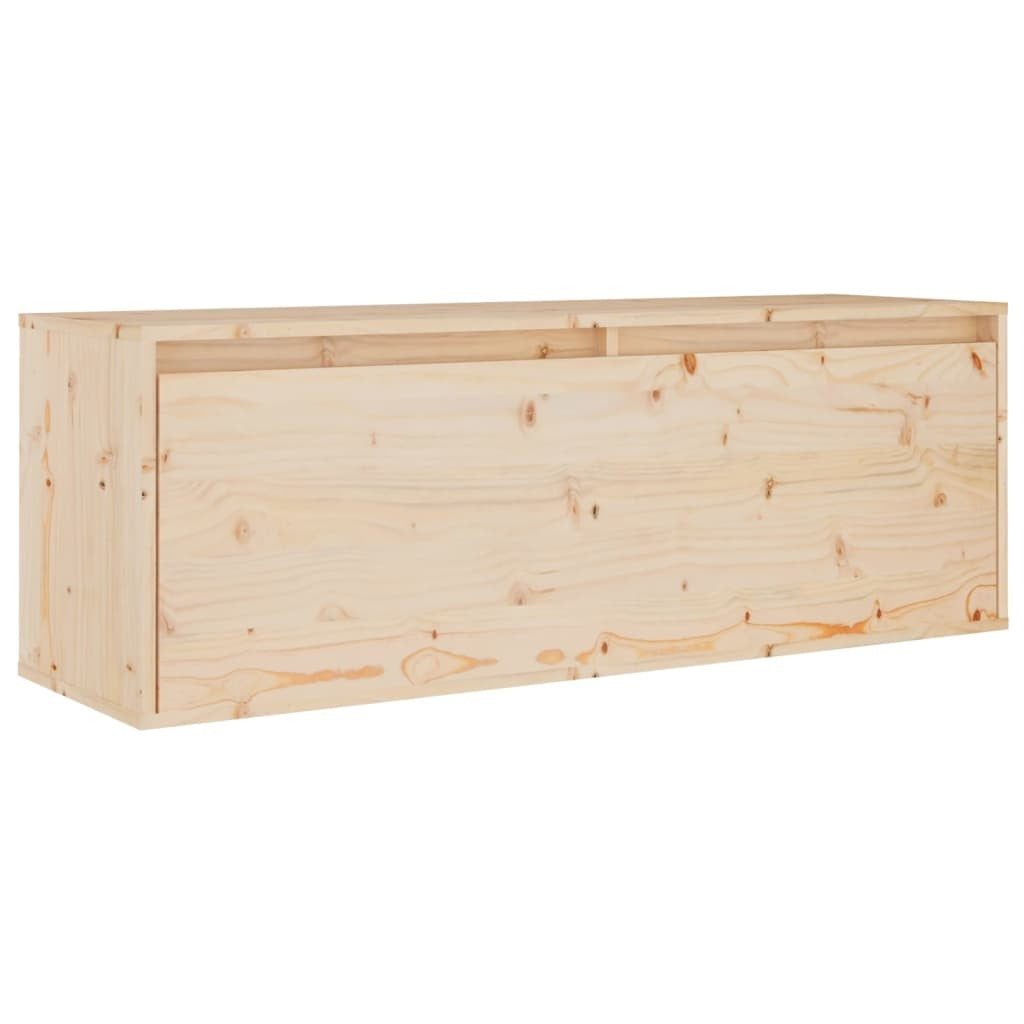 TV Cabinets 5 pcs Solid Pinewood