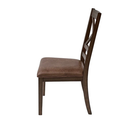 Dining Chairs Set Of 2, Brown CJDropshipping