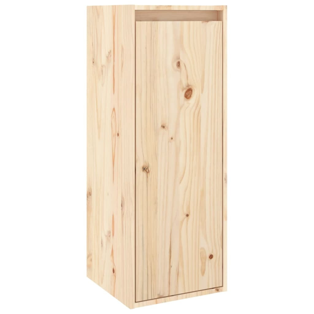 TV Cabinets 4 pcs Solid Pinewood