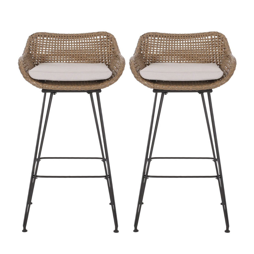 PE Rattan BAR STOOL