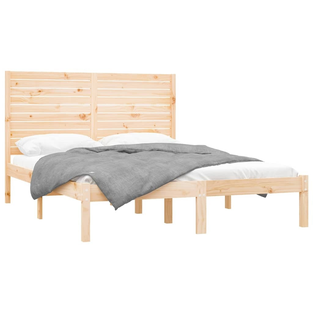 solid wood bed 140x200 cm