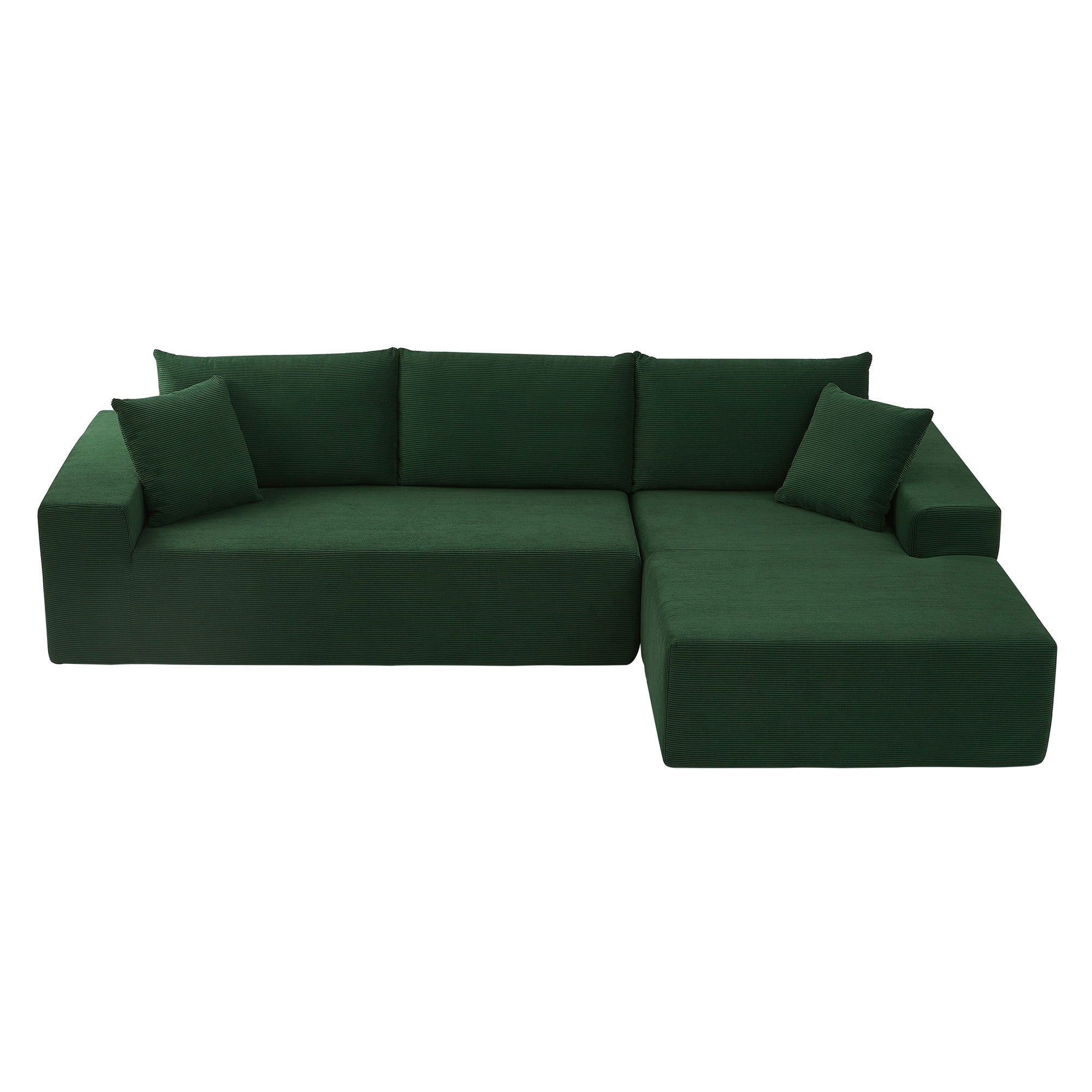 Sectional Sofa Set Separate L Shaped Couch Cover for Both Left/Right