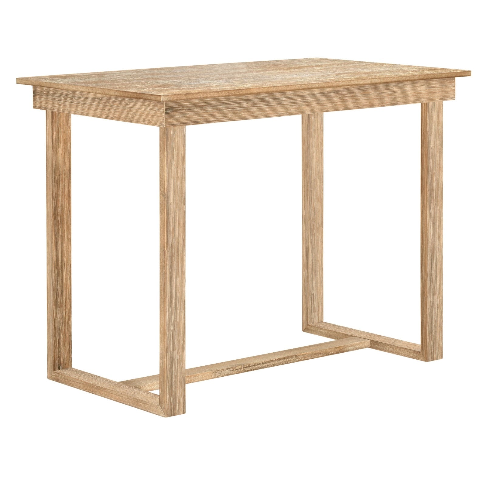 TOPMAX Farmhouse 5-Piece Counter Height Dining Set, 1 Table & 4 Chairs
