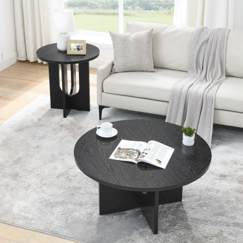 Modern Minimalist Coffee Table, Solid Wood Coffee Table, Nordic Style CJDropshipping