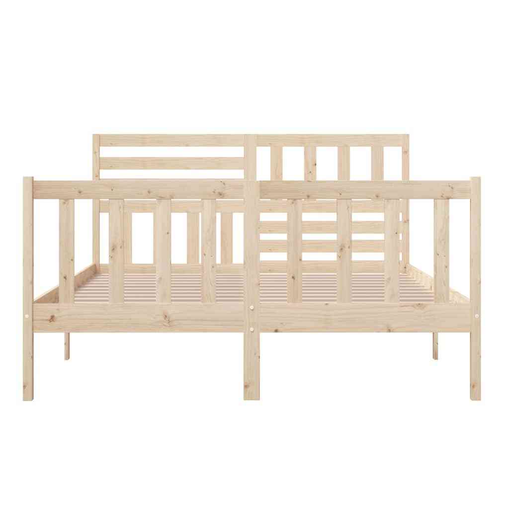 solid wood bed 140x200 cm