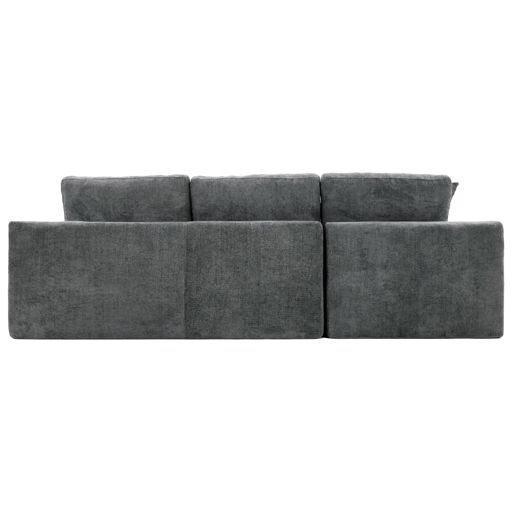 Cloud Sectional Sofa 107.9' Upholstered Sofa Couch with Double-layer