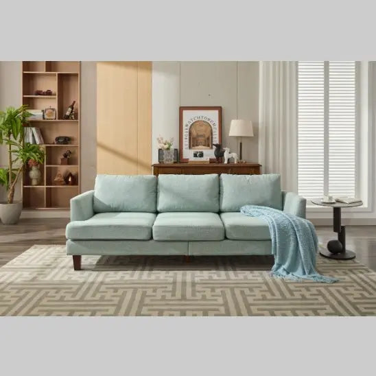 Fabric 3 Seater Couch With 2 USB, Comfortable Sectional Couches And CJDropshipping