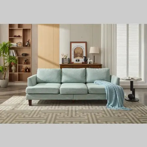 Fabric 3 Seater Couch With 2 USB, Comfortable Sectional Couches And CJDropshipping