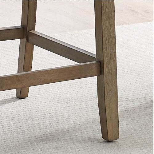 Grayson - Counter Chair With Nailhead Dark Gray
