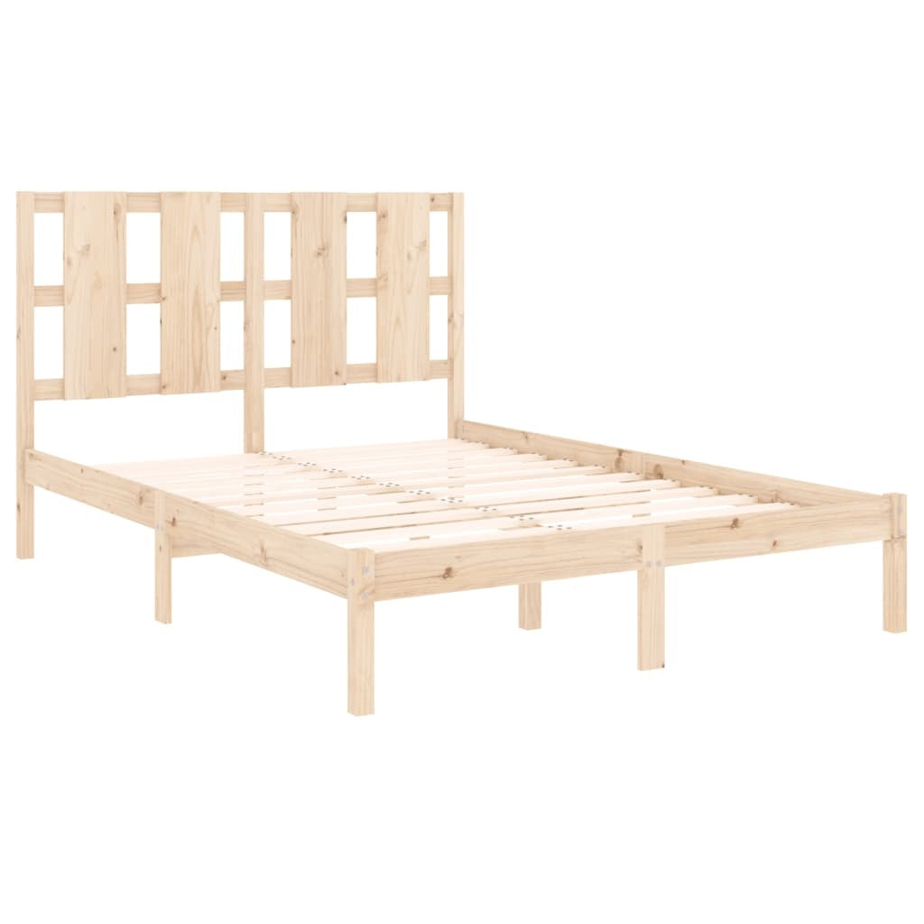 solid wood bed 120x190 cm