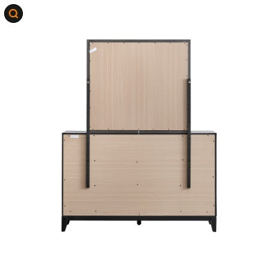 Glasgow G04305-D Dresser Mirror Not Included , Gray