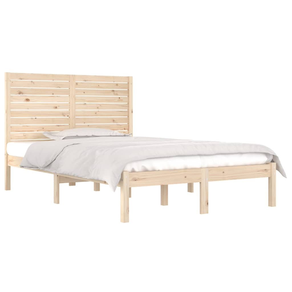solid wood bed 120x190 cm