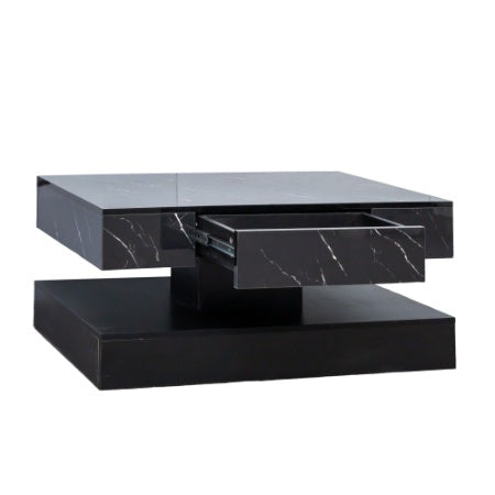 6.93IN High LED Coffee Table,Modern Coffee Table For Living Room,Living Room Tables,Large Living Room Furniture,LED Lights CJDropshipping