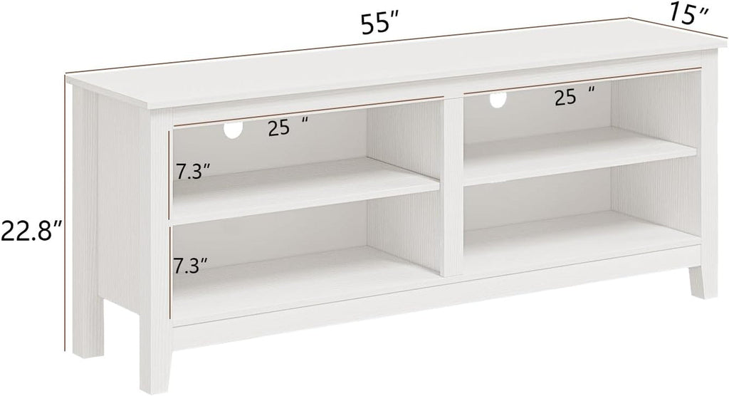 TV Stand for 65 Inch TV with Storage,Modern TV Entertainment Center Peach Maple