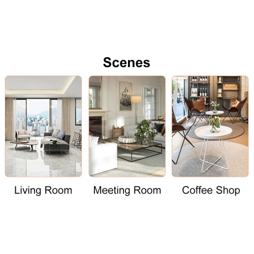 A Modern And Practical White Coffee Table And Coffee Table. The Double Layered Coffee Table Is Made Of MDF Material,. Suitable For Living Room, Bedroom, And Study.43.3x21.6x16.5  CT16 CJDropshipping