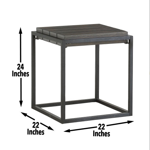 Tekoa - End Table - Dark Brown CJDropshipping