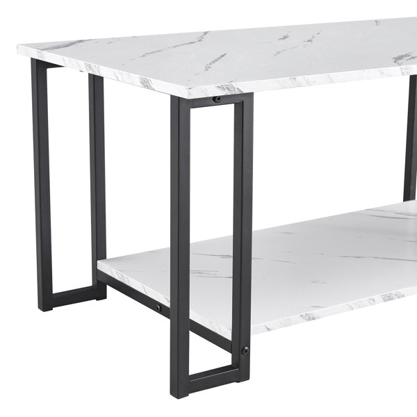 Coffee Table, 2 Layers Of 1.5cm Thick Marble CJDropshipping