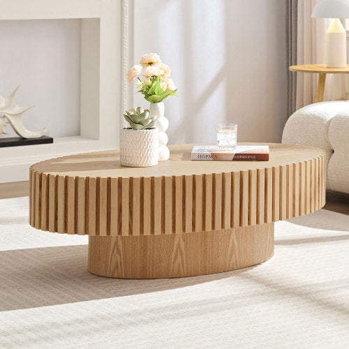 Modern Handmade Drum Coffee Table CJDropshipping