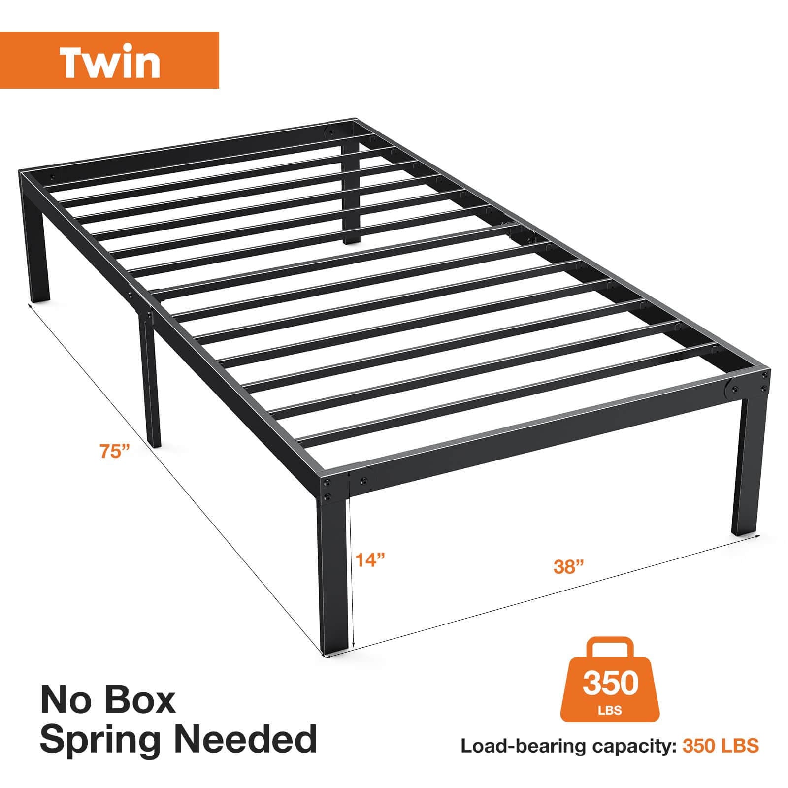 Heavy Metal Bed Frame