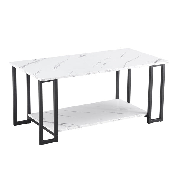 Coffee Table, 2 Layers Of 1.5cm Thick Marble CJDropshipping