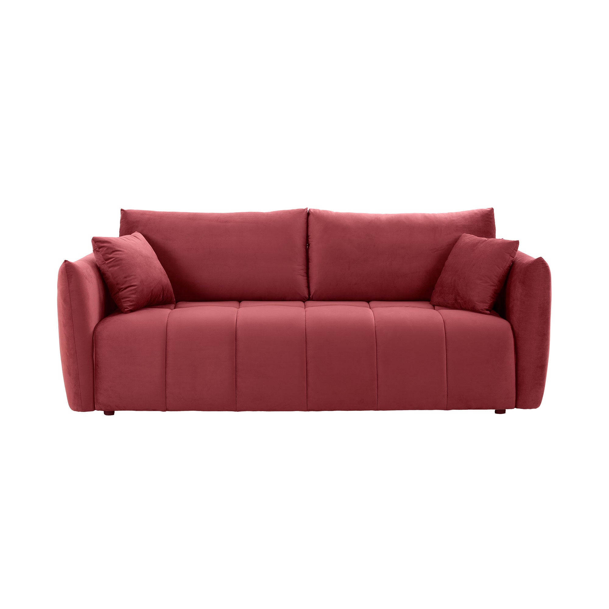 Sectional Sofa,3 seater sofa with 3 Pillows for Living Room,Velvet