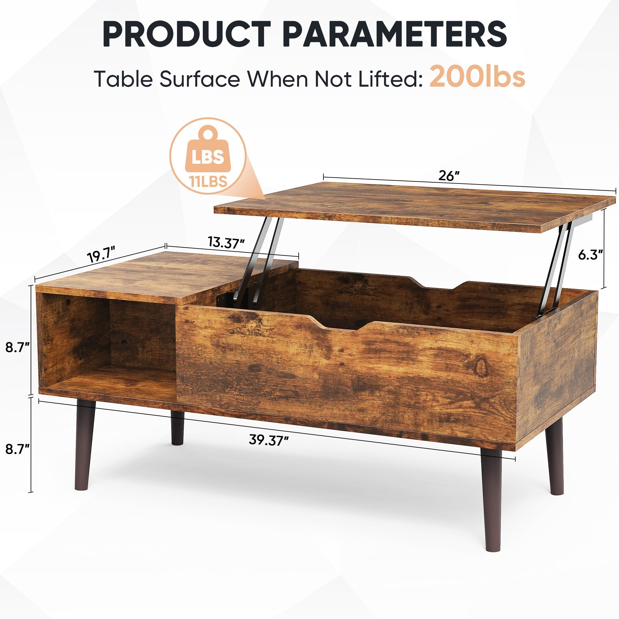 Living Room Table Coffee Table CJDropshipping
