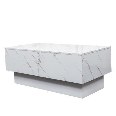 Coffee Table With Sliding Tabletop, Center Table With Hidden Storage Compartment, Extendable Table For Living Room CJDropshipping